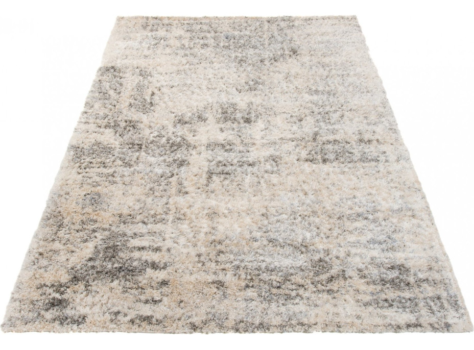Kusový koberec Shaggy VERSAY Style - svetlo šedý