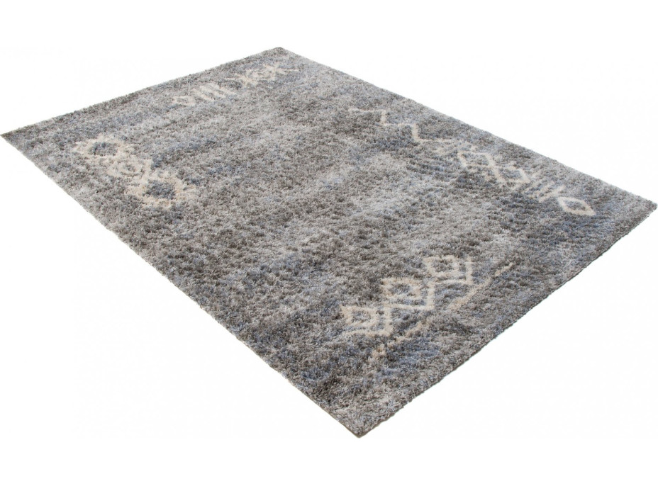 Kusový koberec Shaggy VERSAY Indi - tmavo šedý