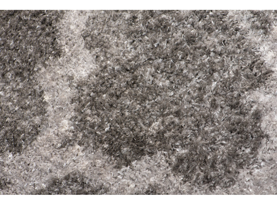 Kusový koberec Shaggy VERSAY Maroko - tmavo šedý