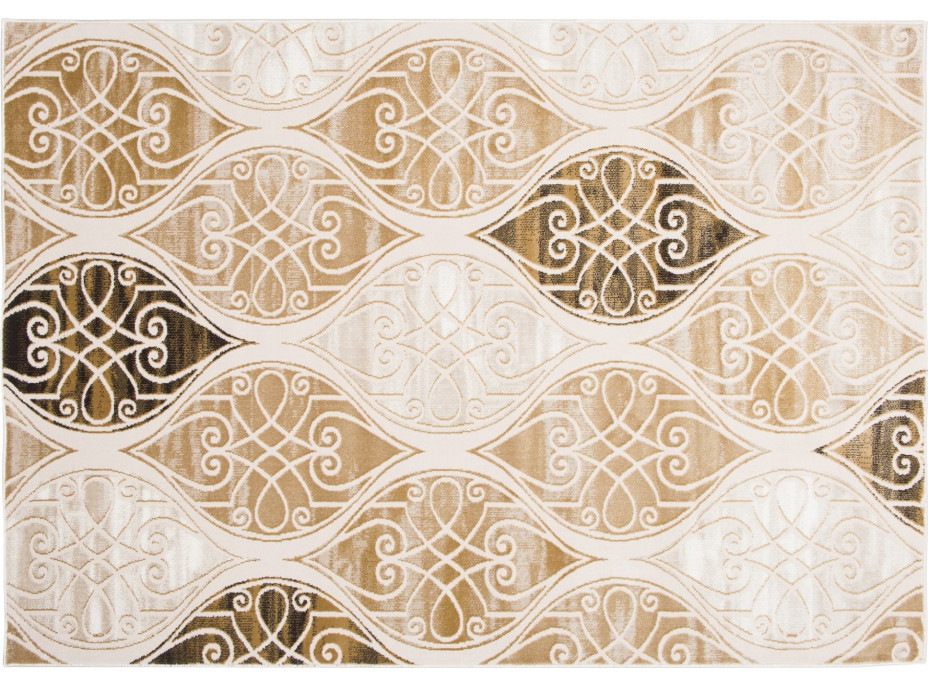 Kusový koberec TANGO Ornaments - hnedý