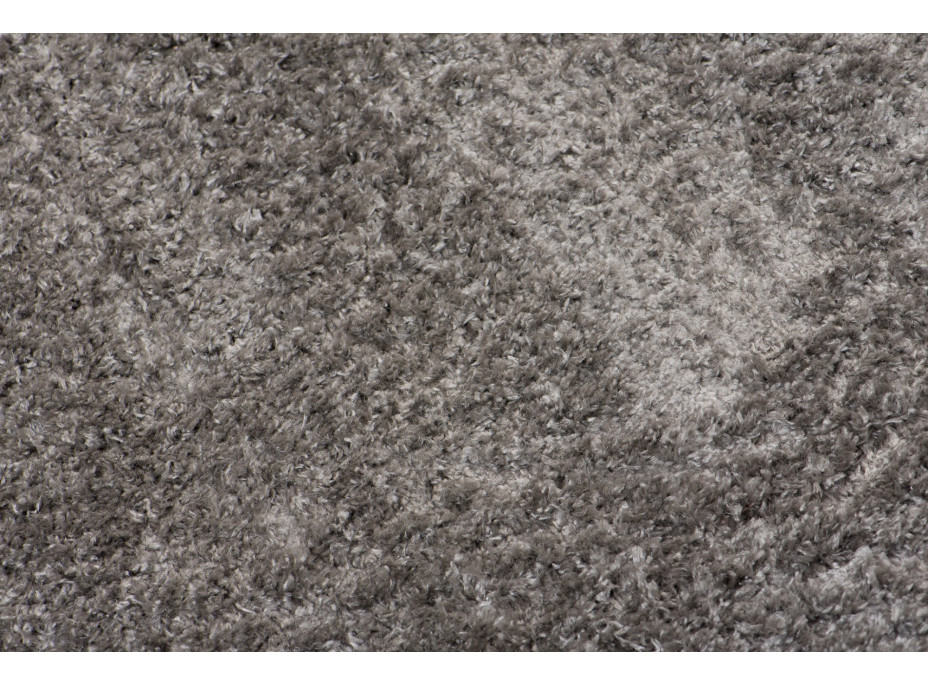 Kusový koberec Shaggy VERSAY Mono - tmavo šedý