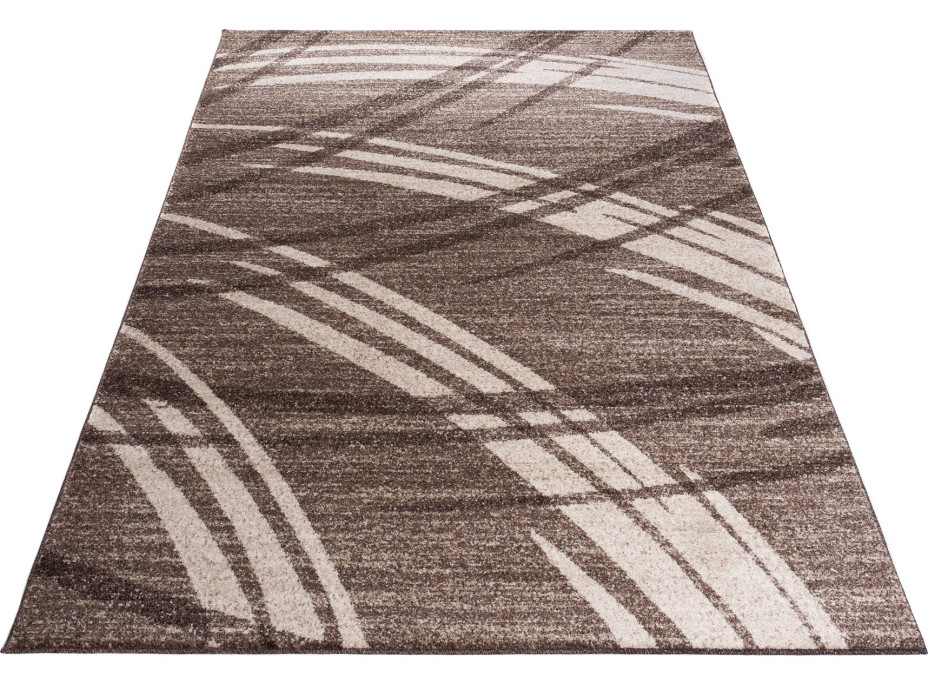 Kusový koberec SARI Grass - hnedý