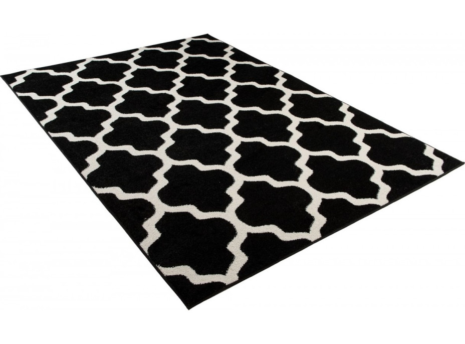 Kusový koberec MAROKO - 082 - čierny