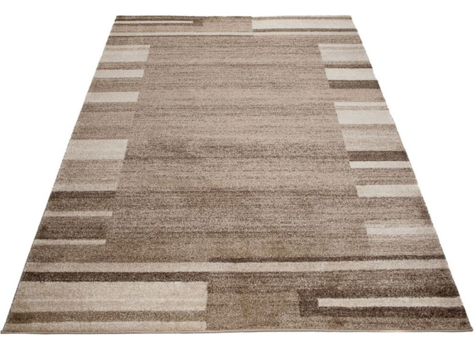 Kusový koberec SARI Form - tmavo béžový