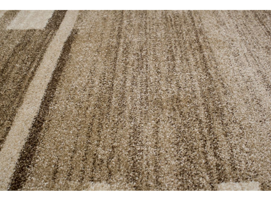 Kusový koberec SARI Form - tmavo béžový