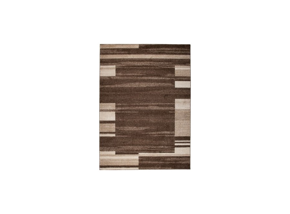 Kusový koberec SARI Form - tmavě hnědý