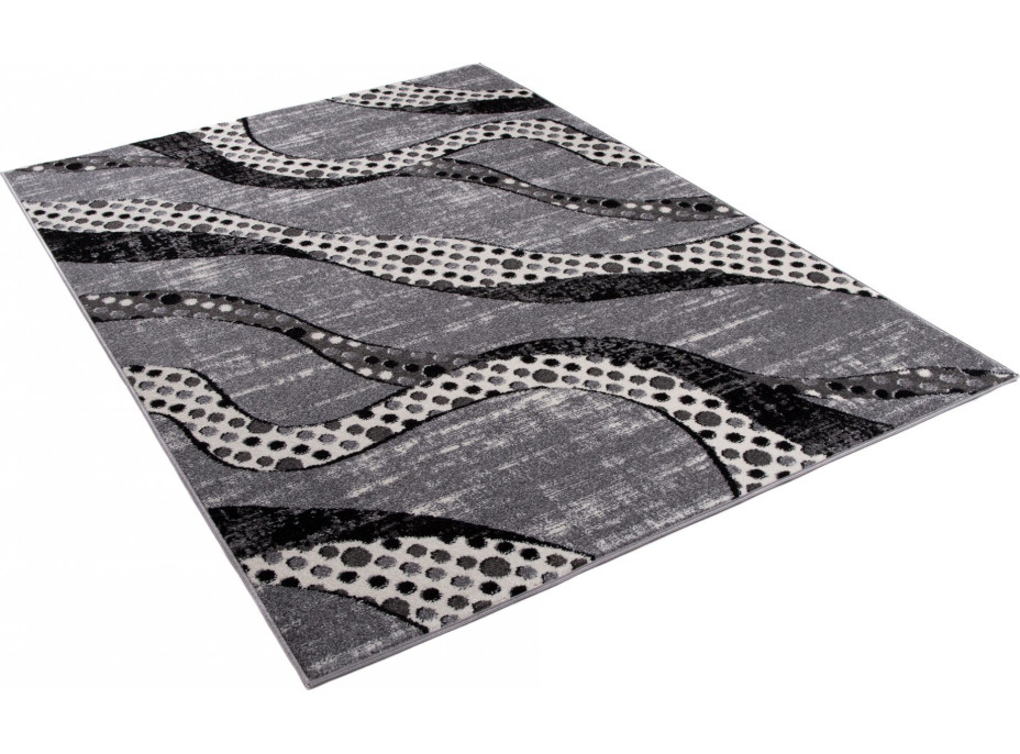 Kusový koberec JAVA Roots - šedý