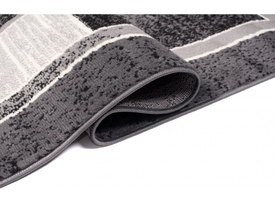 Kusový koberec TAPIS Art - tmavě šedý