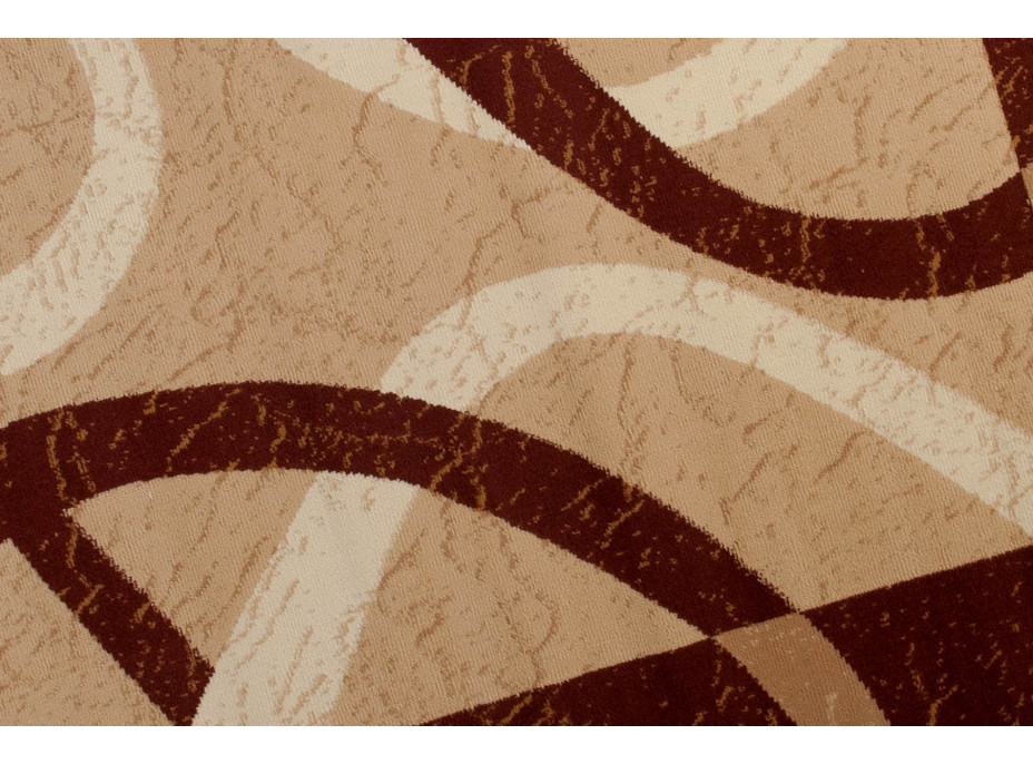 Kusový koberec TAPIS Ribbon - hnedý/béžový