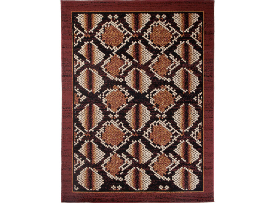 Kusový koberec TAPIS Python - hnedý
