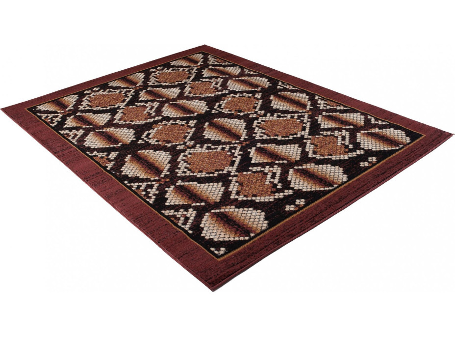 Kusový koberec TAPIS Python - hnedý