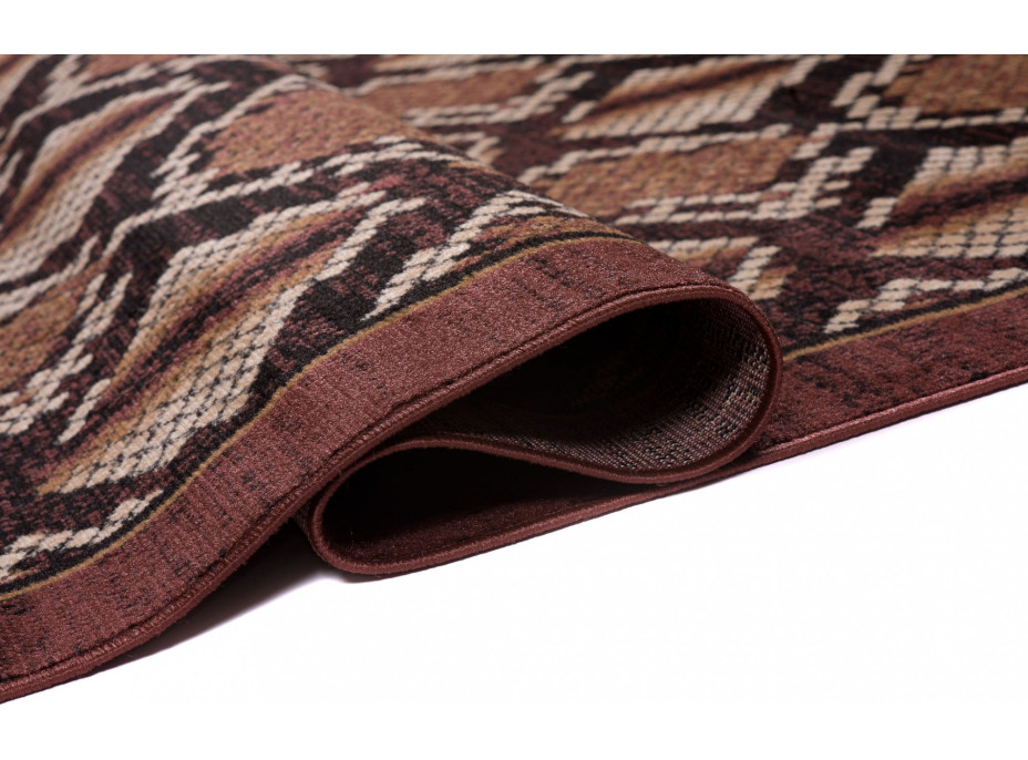 Kusový koberec TAPIS Python - hnedý