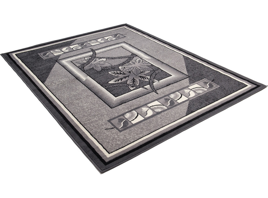 Kusový koberec TAPIS Frame - šedý