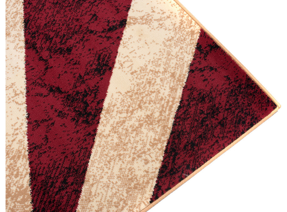 Kusový koberec TAPIS Vertigo - červený/krémový
