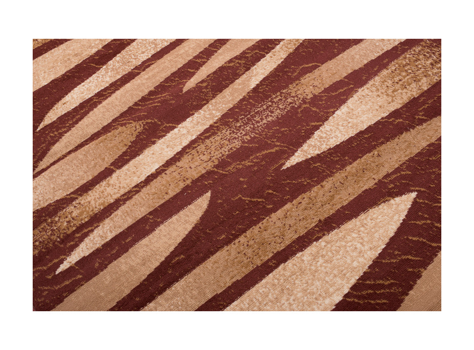 Kusový koberec TAPIS Linocut - hnedý
