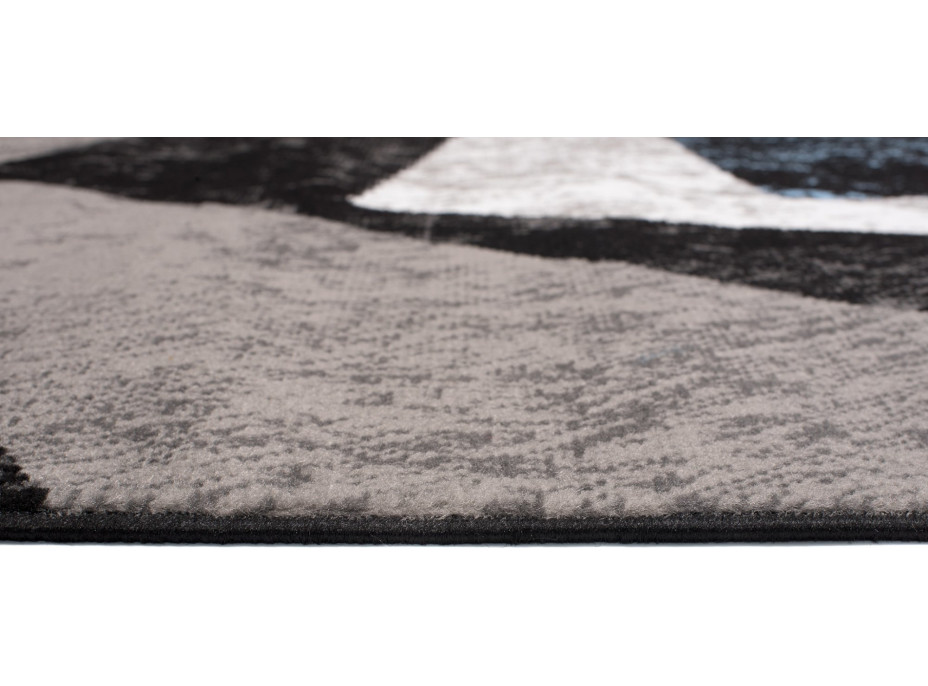 Kusový koberec TAPIS Vertigo - modrý/sivý