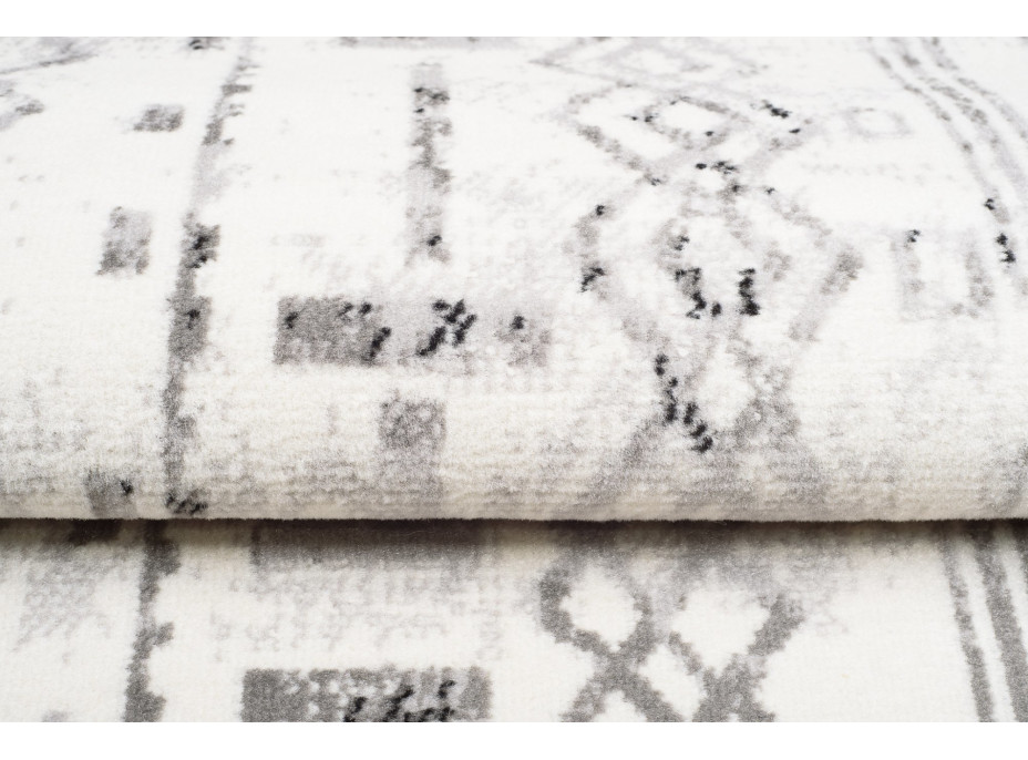 Kusový koberec GRACE Patterns - krémový/svetlo šedý