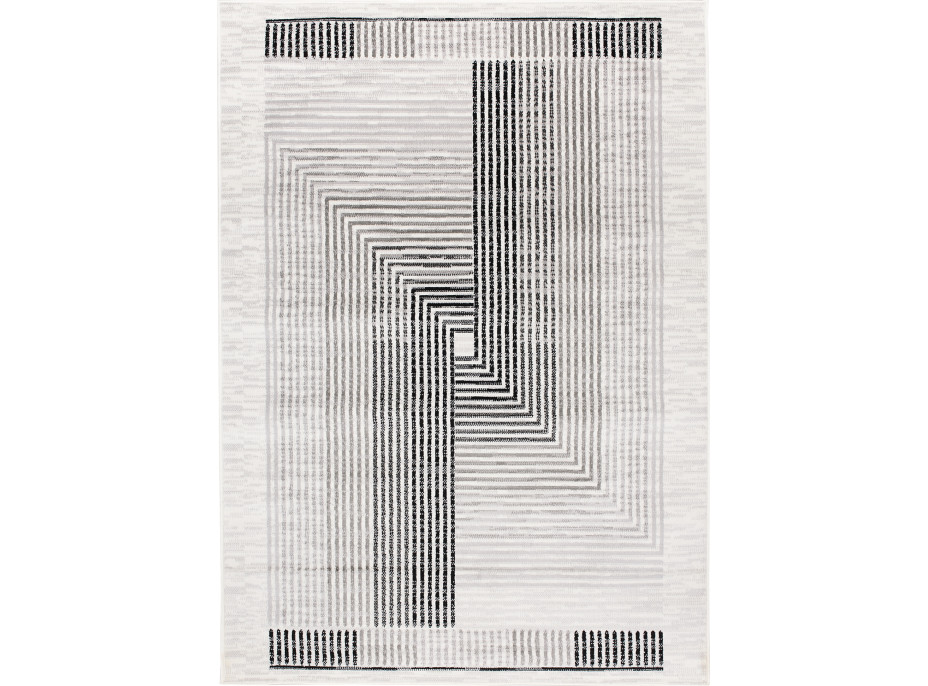 Kusový koberec GRACE Optical - krémový/svetlo šedý