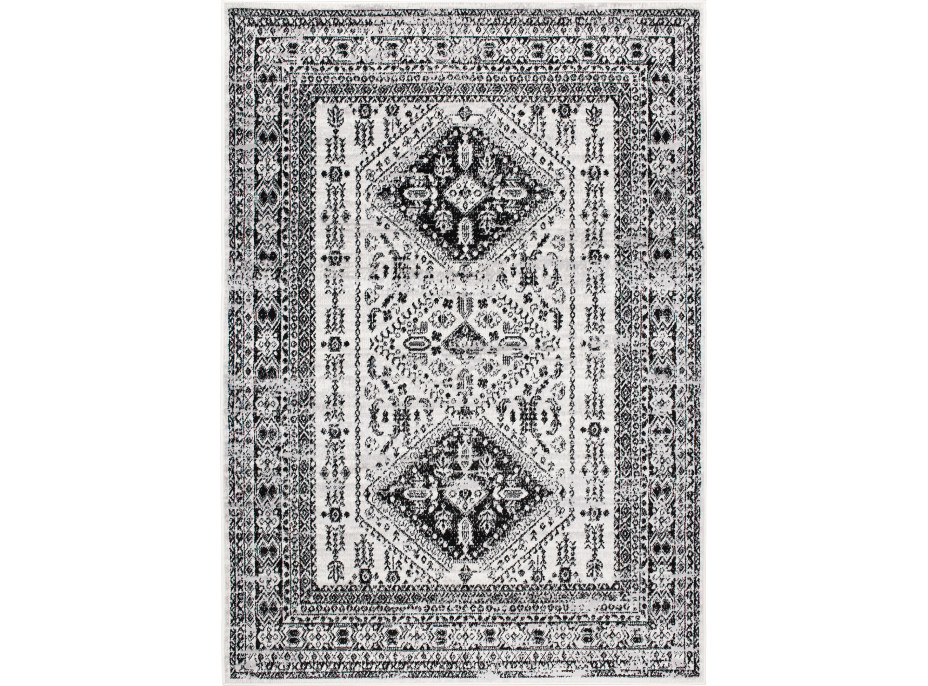 Kusový koberec GRACE Orient - krémový/čierny