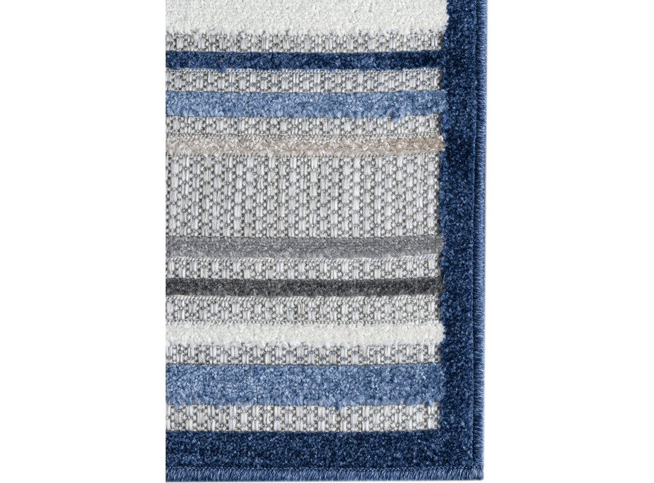 Kusový koberec AVENTURA Stripes - šedý
