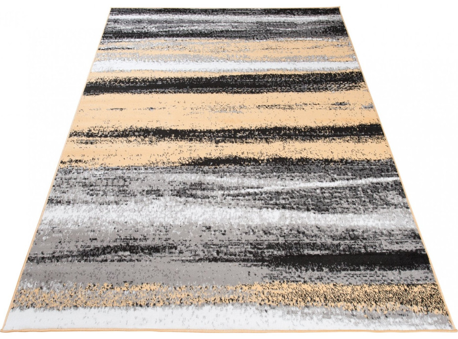 Kusový koberec MAYA Dunes - žltý/sivý