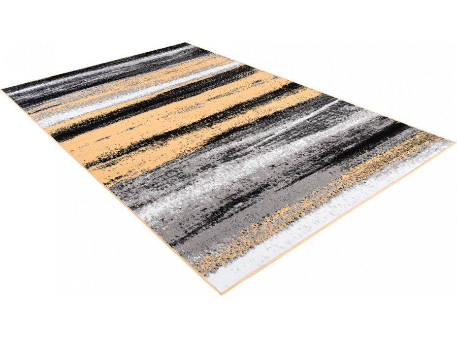 Kusový koberec MAYA Dunes - žltý/sivý