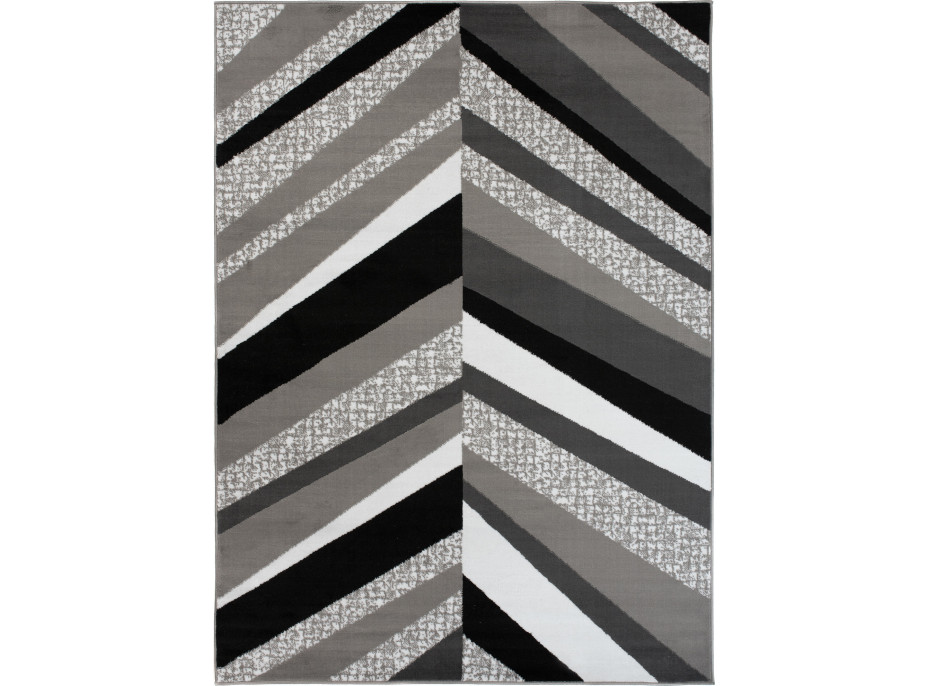 Kusový koberec MAYA Lines - šedý
