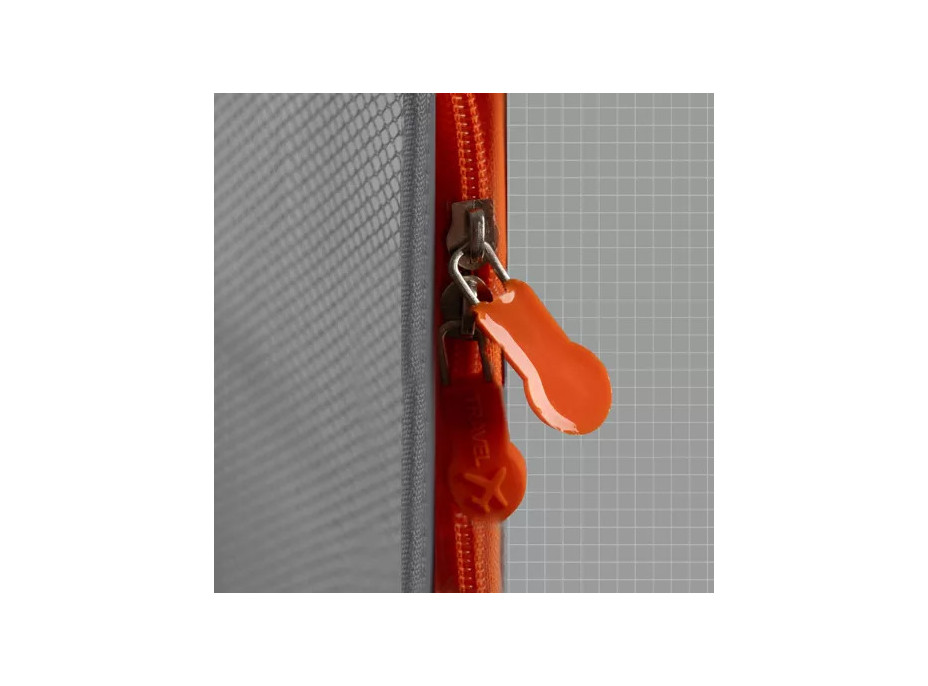 Súprava cestovných organizérov do kufra - 6 ks - šedá