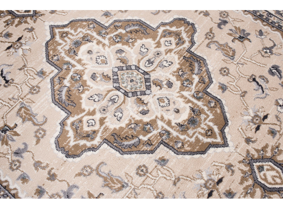 Kusový koberec COLORADO Ornament - svetlo béžový