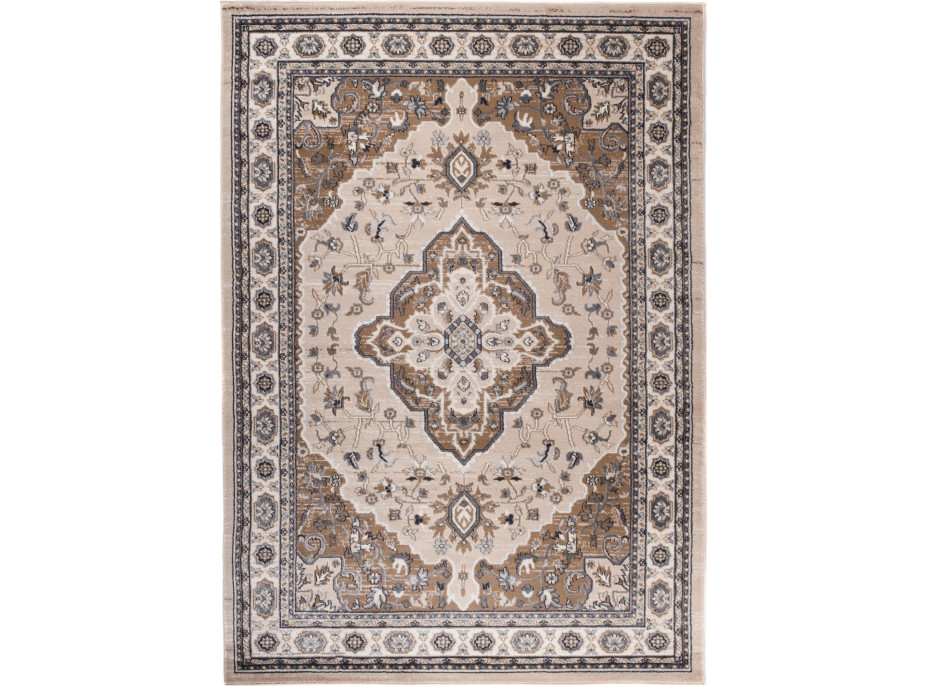 Kusový koberec COLORADO Ornament - svetlo béžový