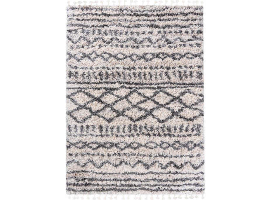 Kusový koberec AZTEC krémový - typ E