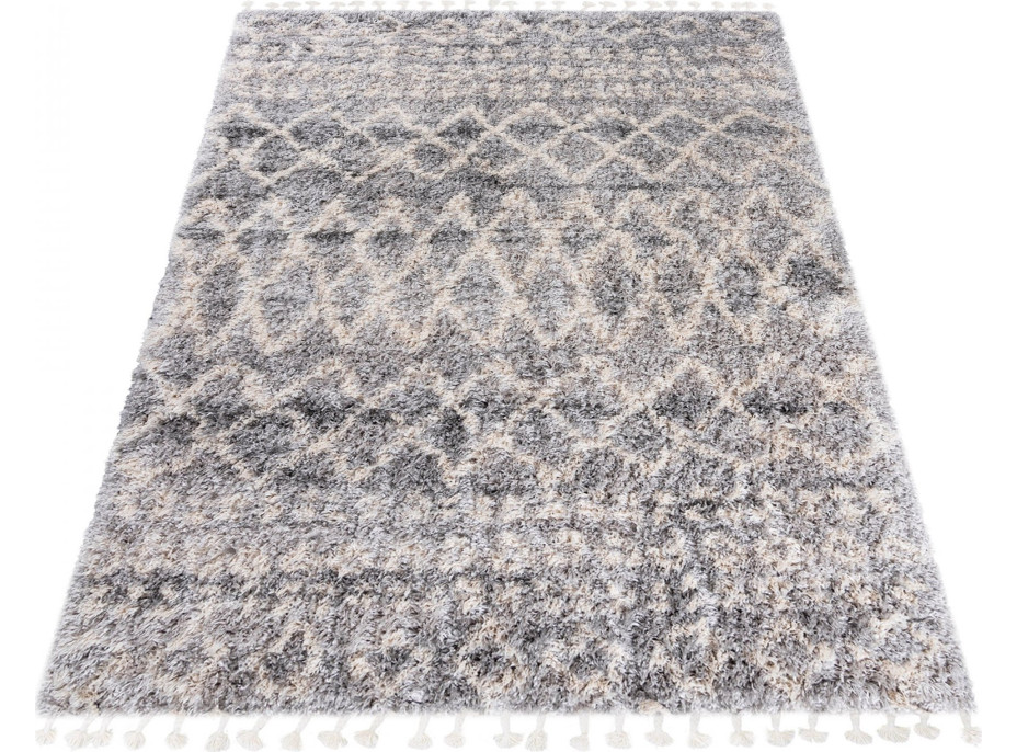 Kusový koberec AZTEC svetlo šedý - typ J