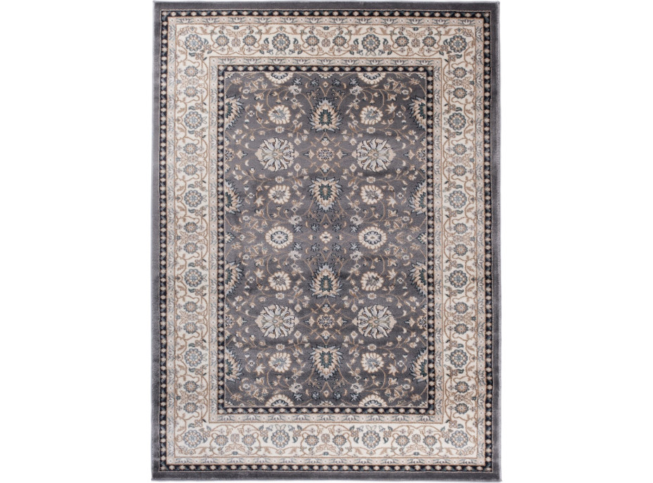 Kusový koberec COLORADO Frame - šedý