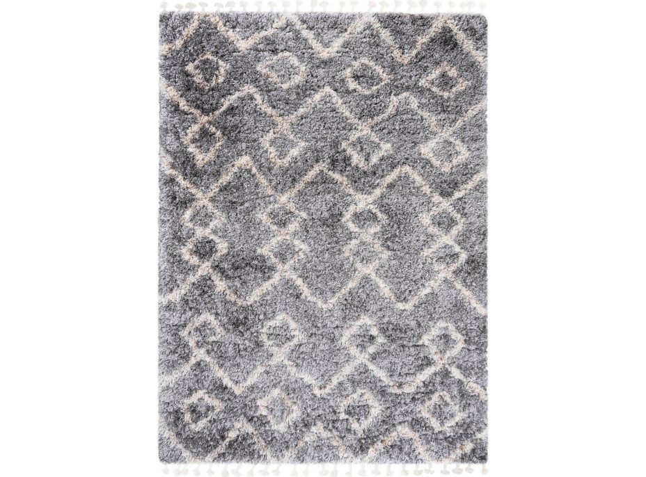 Kusový koberec AZTEC sivý - typ A