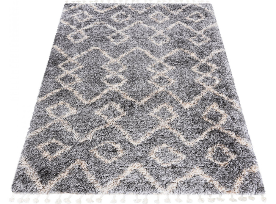 Kusový koberec AZTEC sivý - typ A