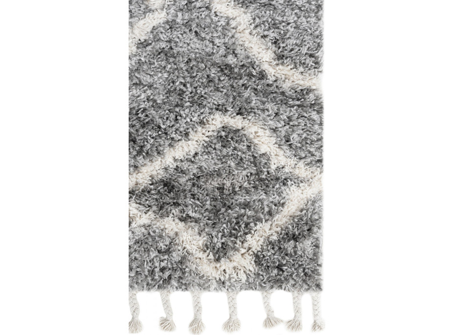 Kusový koberec AZTEC šedý - typ C