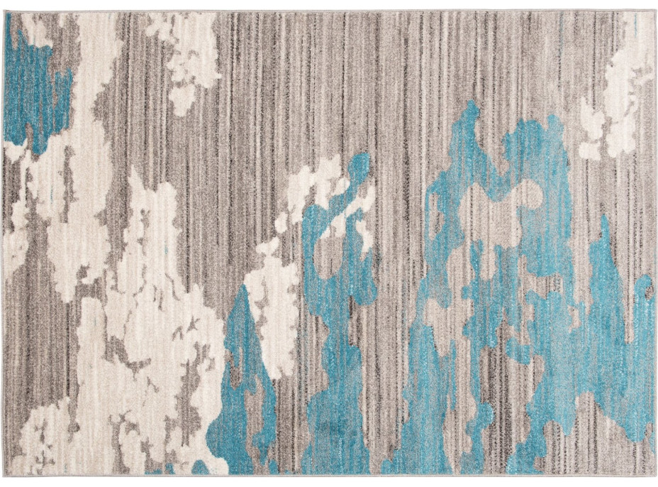 Kusový koberec FIESTA Clouds - modrý/sivý