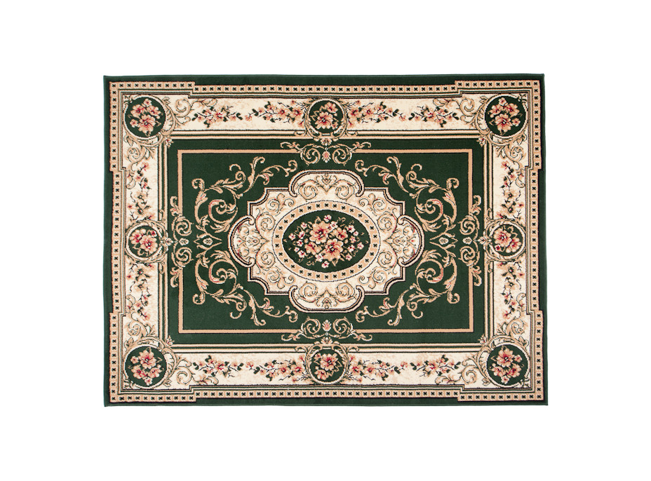 Kusový koberec ATLAS Brooch - zelený