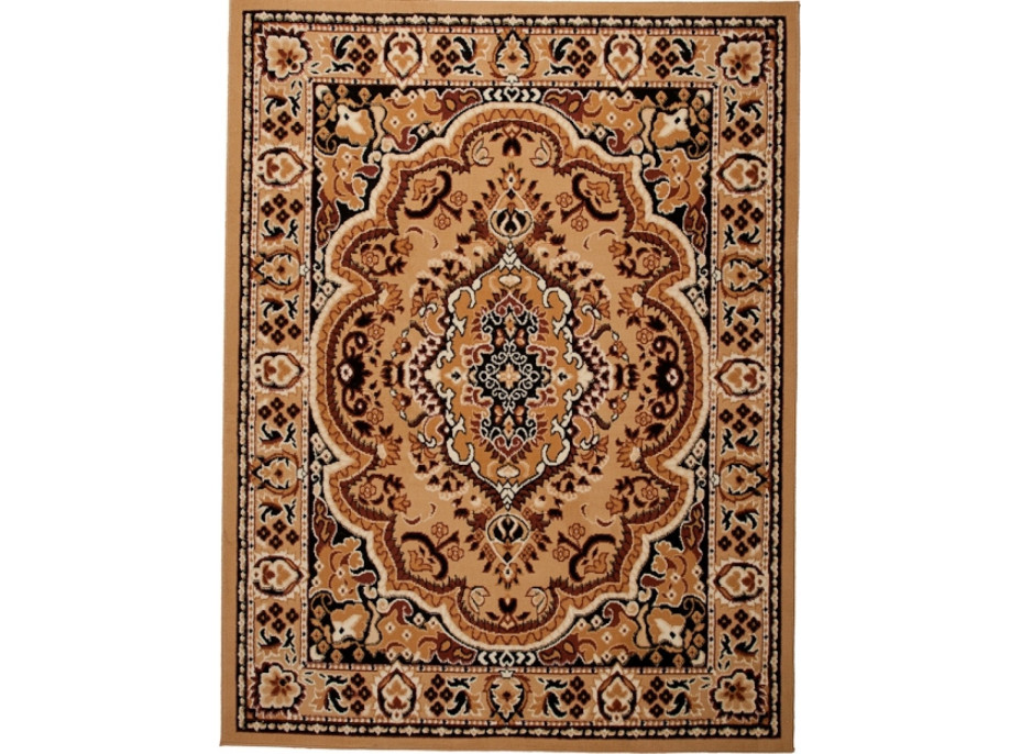 Kusový koberec ATLAS Orient - tmavo béžový/hnedý