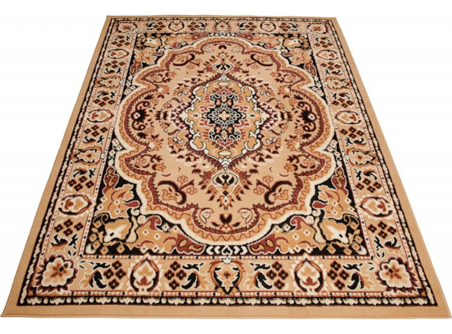 Kusový koberec ATLAS Orient - tmavo béžový/hnedý