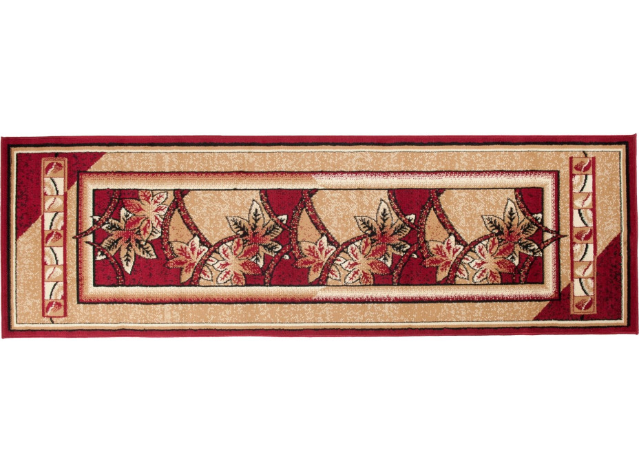 Behúň ATLAS frame - béžový/červený