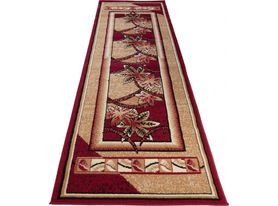 Behúň ATLAS frame - béžový/červený