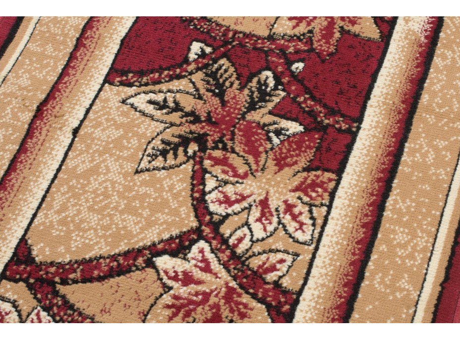 Behúň ATLAS frame - béžový/červený