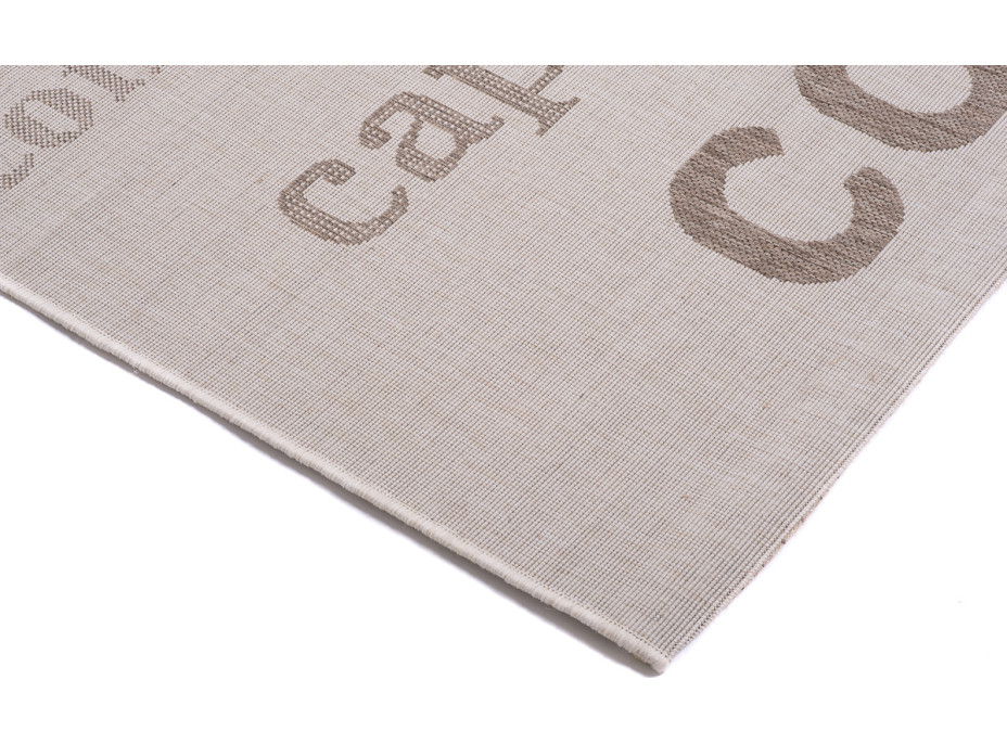 Sisalový PP koberec COFFEE - béžový/taupe