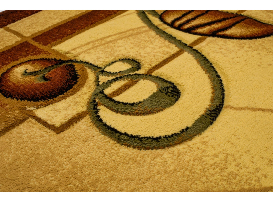 Kusový koberec ANTOGYA Line - krémový/hnedý