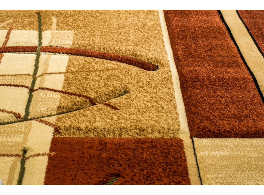 Kusový koberec ANTOGYA Composition - hnedý/béžový