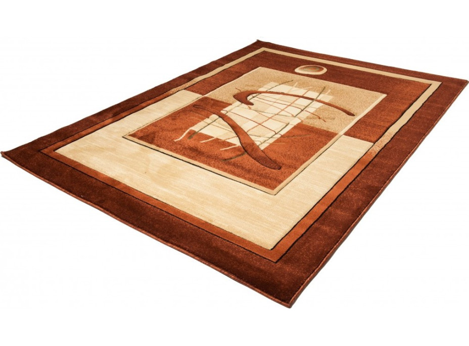 Kusový koberec ANTOGYA Composition - hnedý/béžový