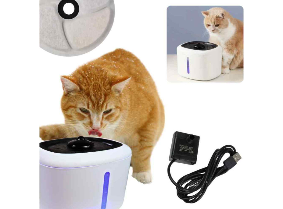 Automatické náustok/vodná fontána BUDDY pre psov a mačky