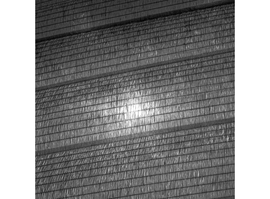 Tieniaca clona na plot 1,5x50 m - tmavo šedá