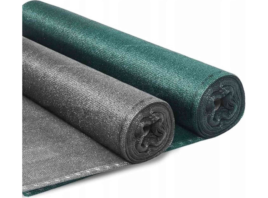 Tieniaca clona na plot 1,5x50 m - zelená